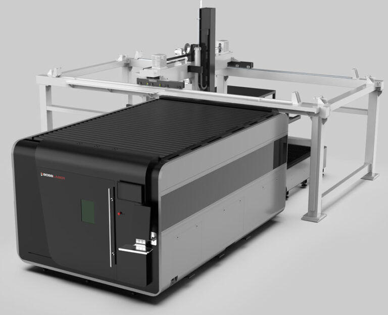 Auto-Loading Enclosed Fiber Metal Laser Cutter - Boss FC AutoCUT