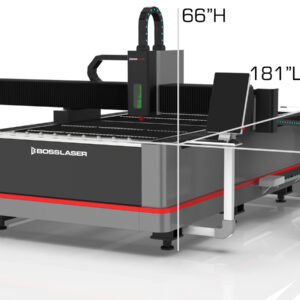 Boss Laser FC + Elite Pipecut Dimensions
